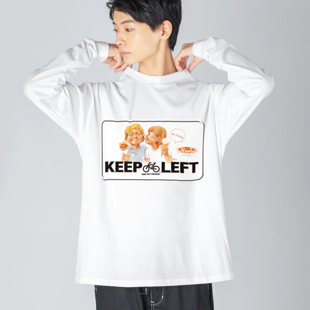 KEEP LEFT PROJECTのKEEP LEFT plenty's ビッグシルエットロングスリーブTシャツ