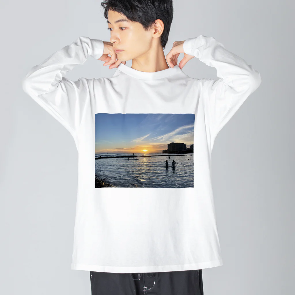 いちおう社会人やってる人のお店のHawaii2 Big Long Sleeve T-Shirt