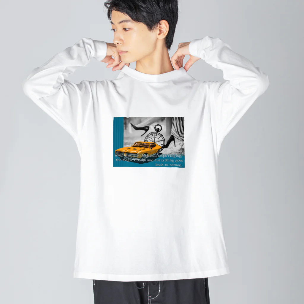 insparation｡   --- ｲﾝｽﾋﾟﾚｰｼｮﾝ｡の０時の魔法 Big Long Sleeve T-Shirt