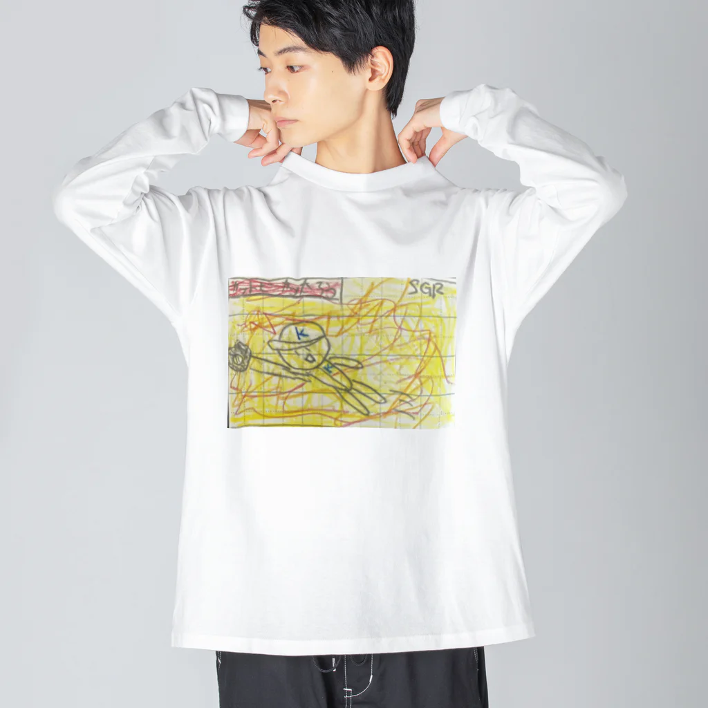 あゆりんのカットビ　カッ太ろう Big Long Sleeve T-Shirt