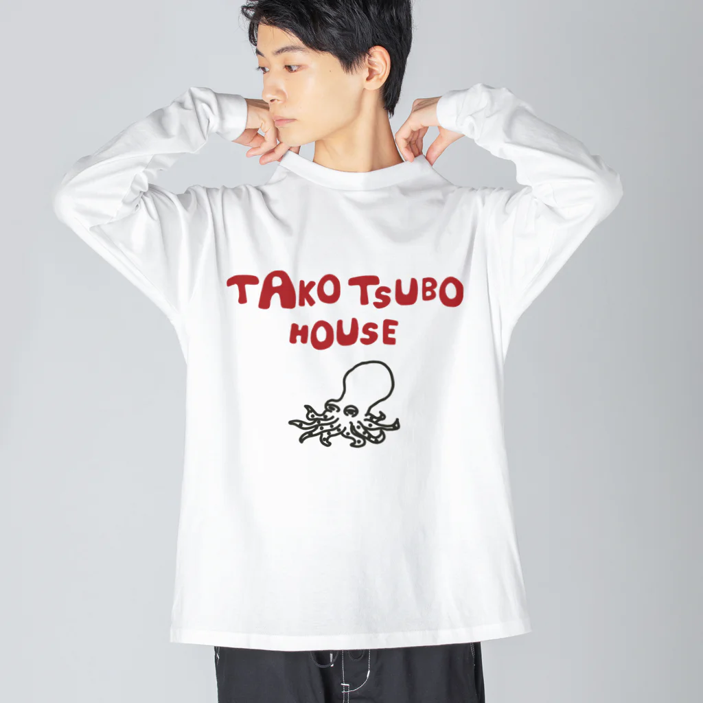 tani_chanのTAKOTSUBO HOUSE Big Long Sleeve T-Shirt