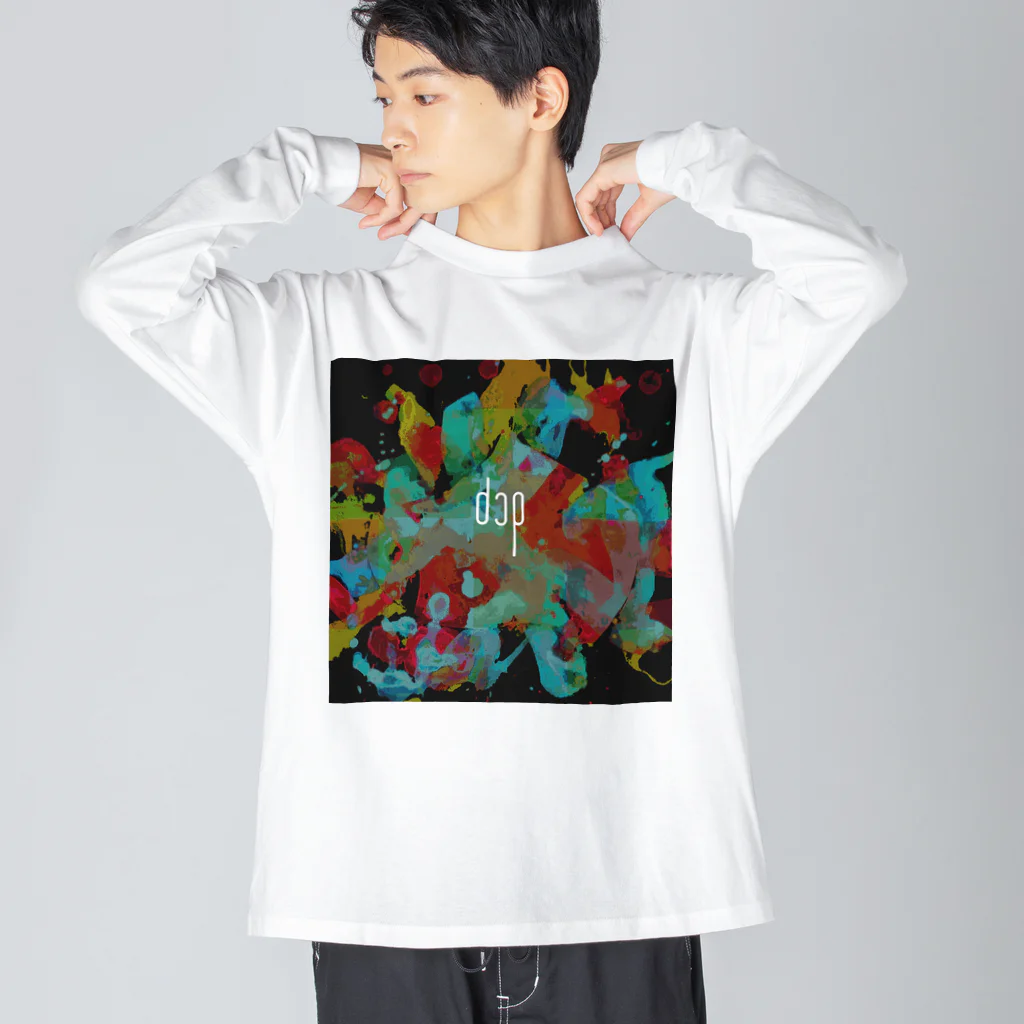 dcp オフィシャルグッズのdcpロゴ Big Long Sleeve T-Shirt