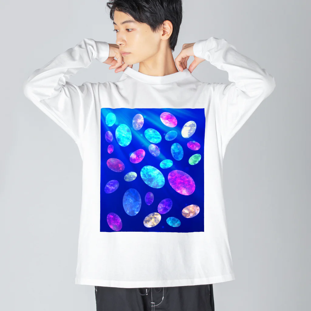 R☆worldの水中の宝石 Big Long Sleeve T-Shirt