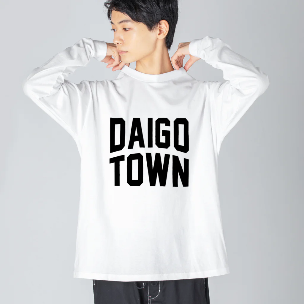 JIMOTOE Wear Local Japanの大子町 DAIGO TOWN Big Long Sleeve T-Shirt