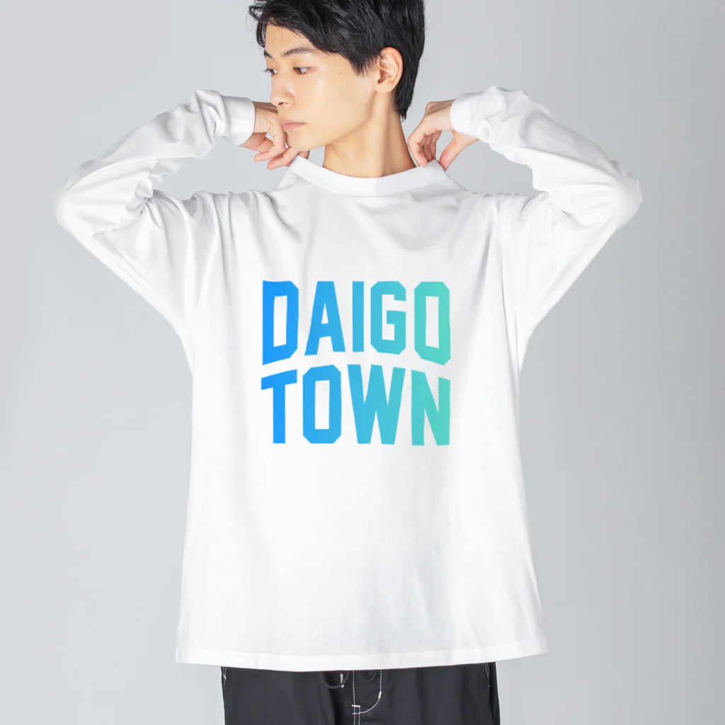 JIMOTOE Wear Local Japanの大子町 DAIGO TOWN Big Long Sleeve T-Shirt