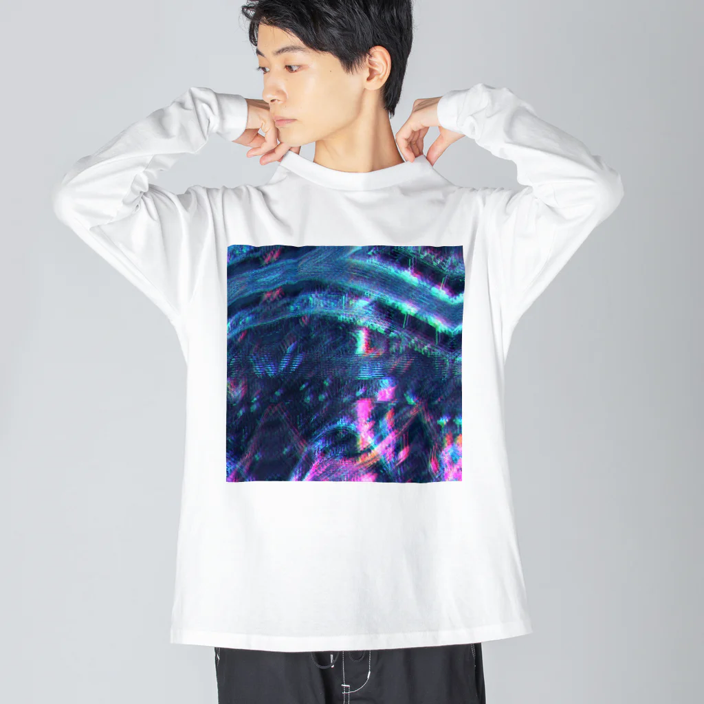 egg Artworks & the cocaine's pixの『残像ハ.夏ノ.』 Big Long Sleeve T-Shirt