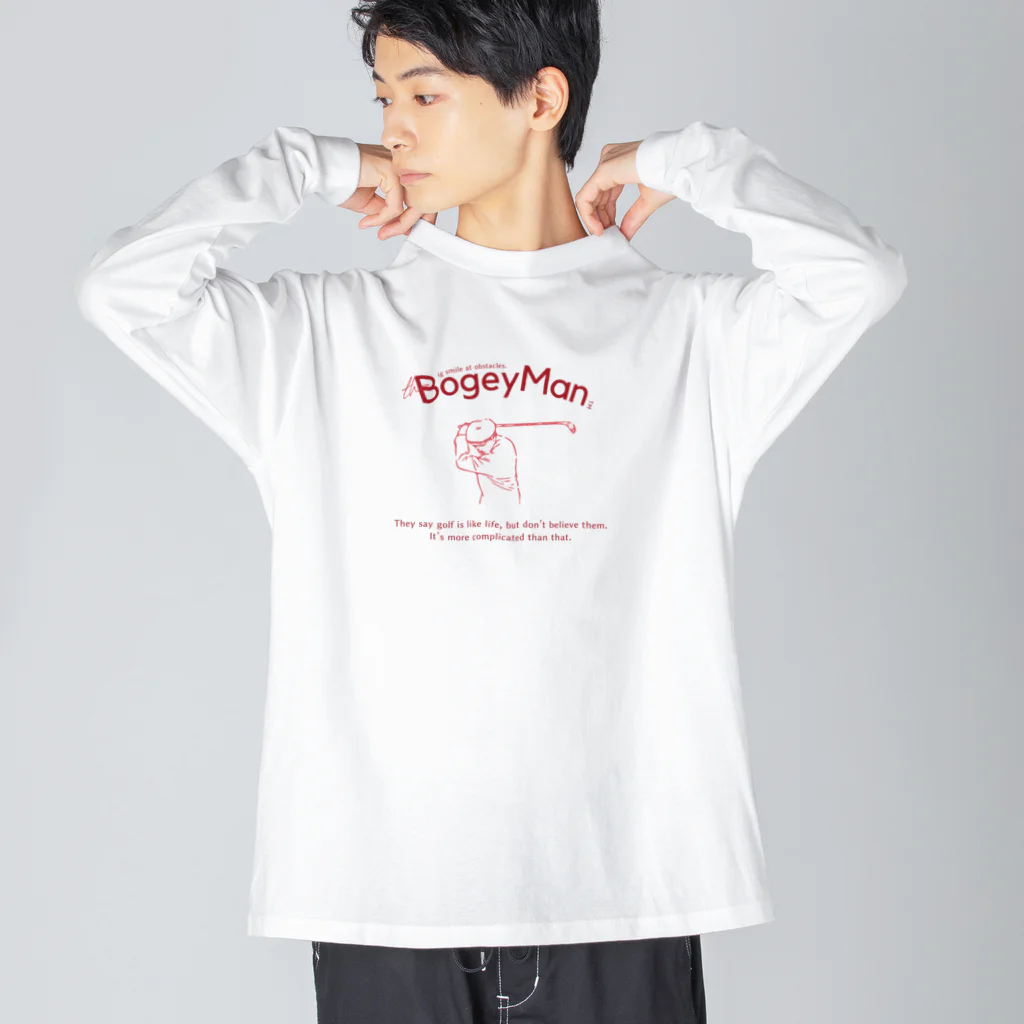 the BogeyMan(ザ ボギーマン) | 公式オンラインショップのRED【the Bogey Man】 Big Long Sleeve T-Shirt