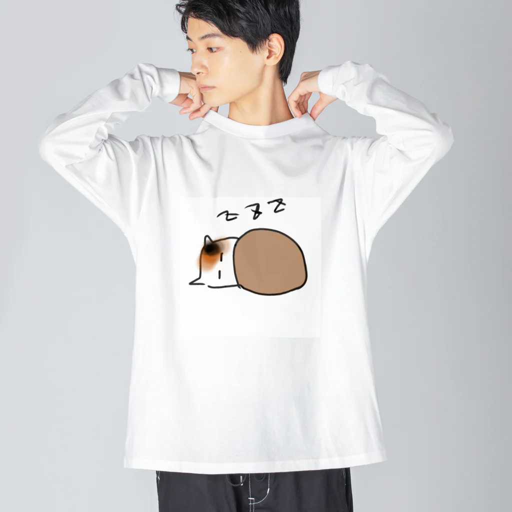 lunar eclipseのおやすみー(( _ _ ))..zzzZZ ビッグシルエットロングスリーブTシャツ