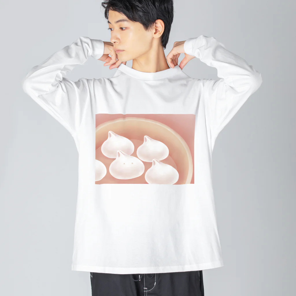 きくちみうのチーム小籠包 ビッグシルエットロングスリーブTシャツ