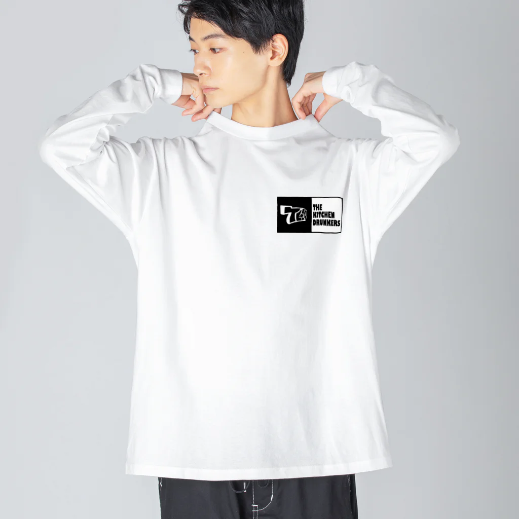 The Kitchen Drunkersの酔狂少女シリーズ Big Long Sleeve T-Shirt