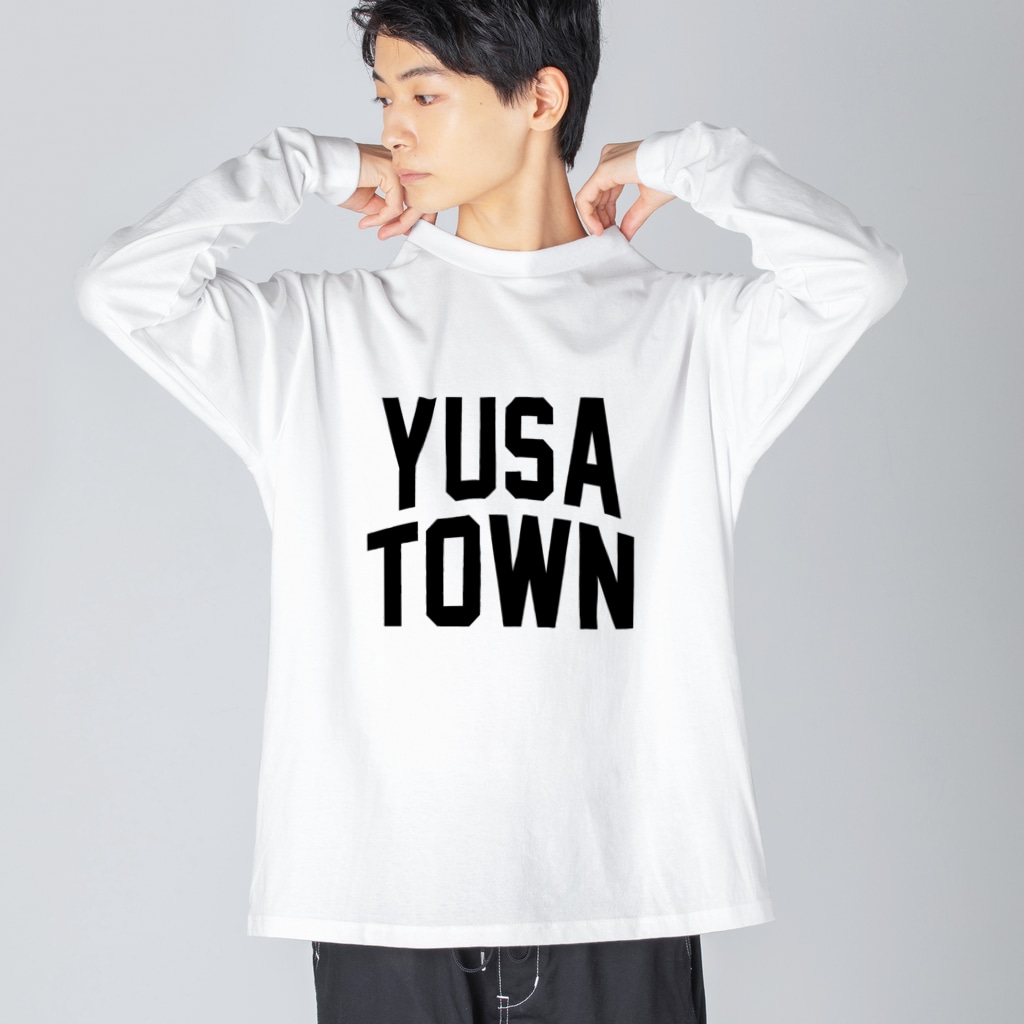 JIMOTO Wear Local Japanの遊佐町 YUSA TOWN Big Long Sleeve T-Shirt