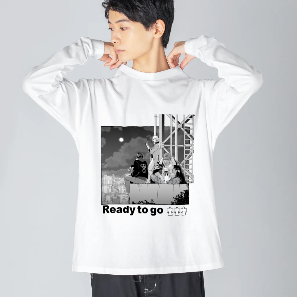 CHICHIZŌの準備完了★ Big Long Sleeve T-Shirt