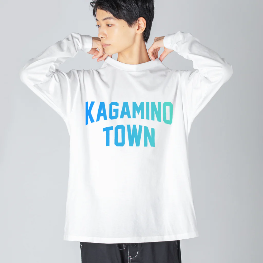 JIMOTOE Wear Local Japanの鏡野町 KAGAMINO TOWN Big Long Sleeve T-Shirt