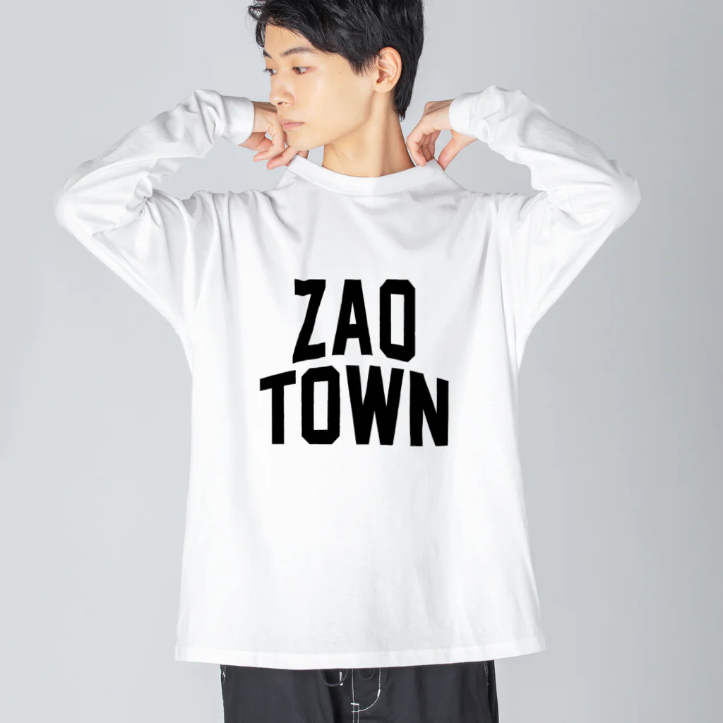 JIMOTOE Wear Local Japanの蔵王町 ZAO TOWN ビッグシルエットロングスリーブTシャツ