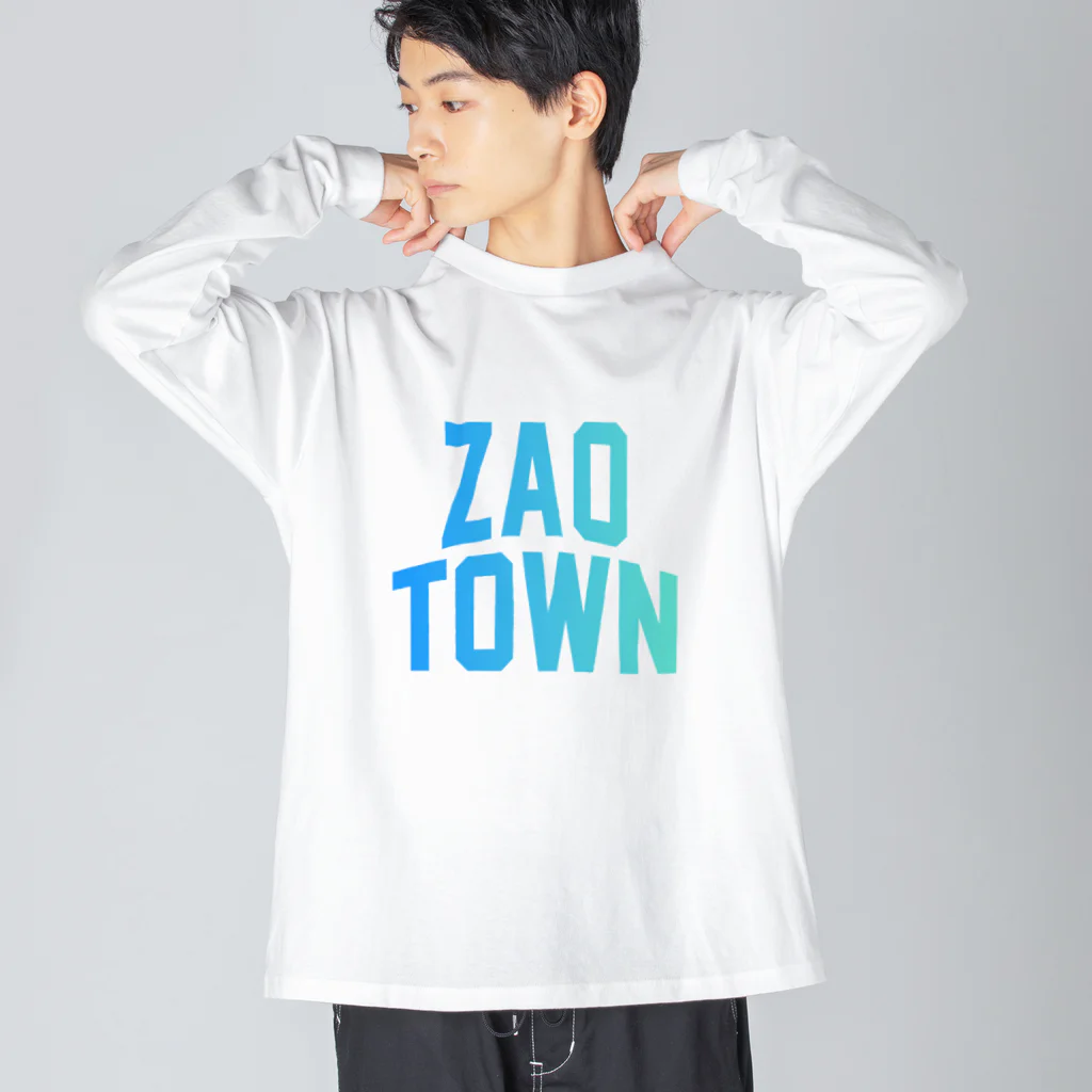 JIMOTOE Wear Local Japanの蔵王町 ZAO TOWN ビッグシルエットロングスリーブTシャツ