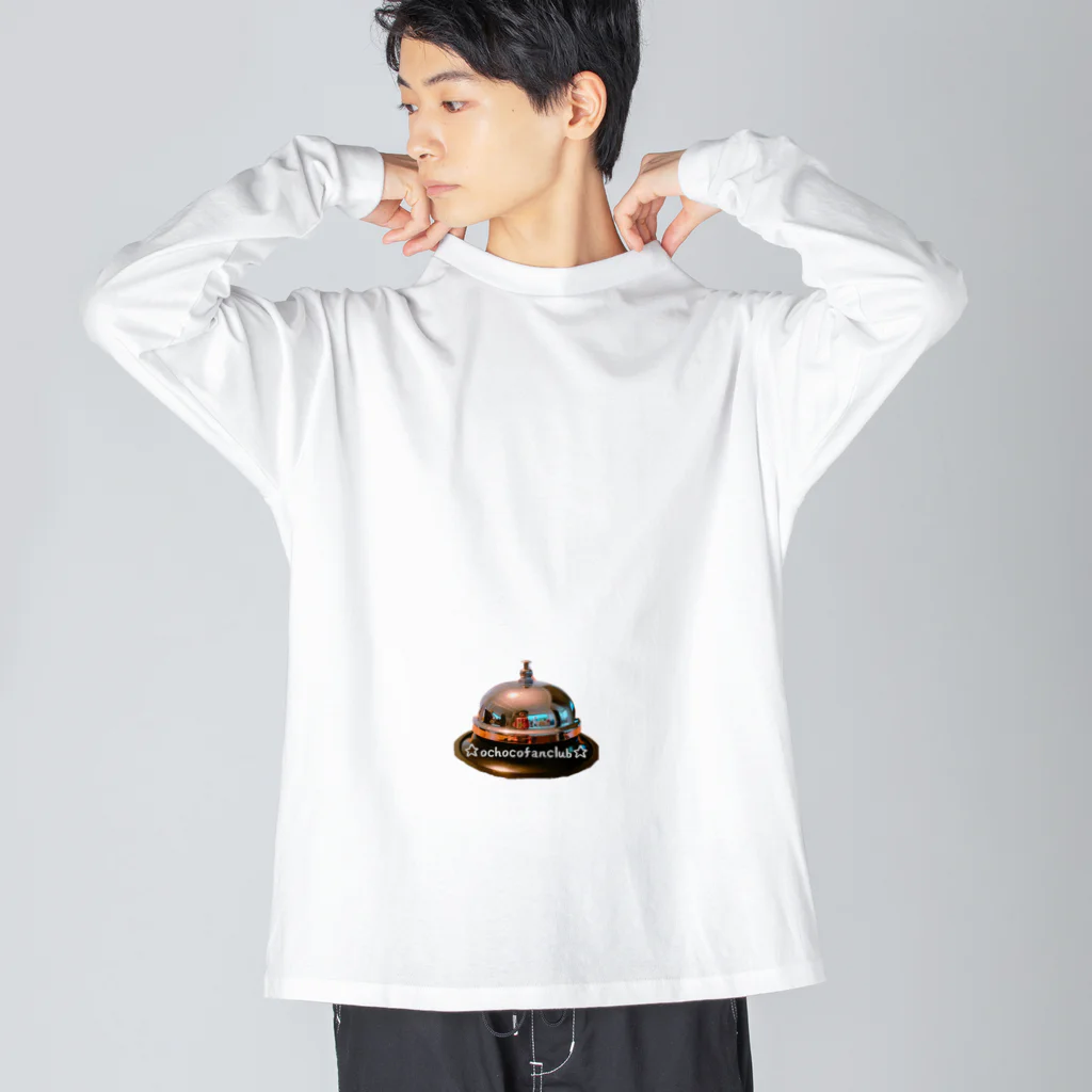 おちょこふぁんくらぶのfrontbell🛎 ビッグシルエットロングスリーブTシャツ