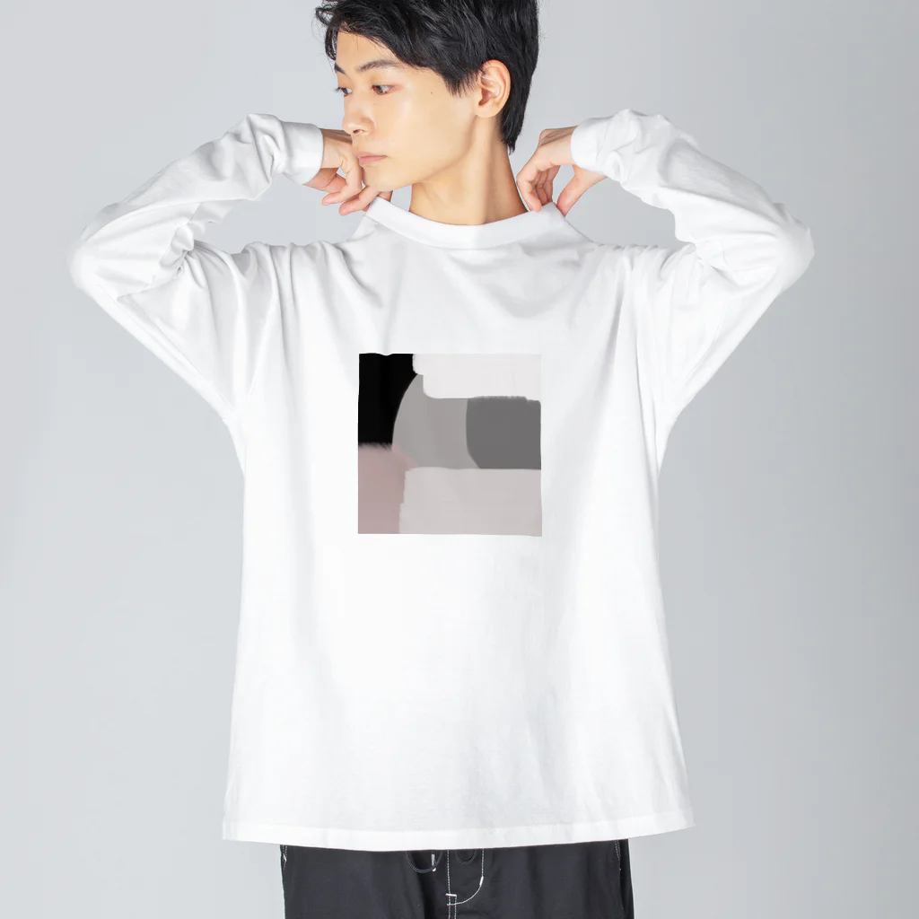 Y.designのmoca milk  Big Long Sleeve T-Shirt