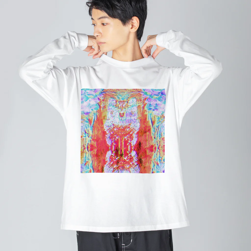 egg Artworks & the cocaine's pixの『castle of märchen.』 Big Long Sleeve T-Shirt