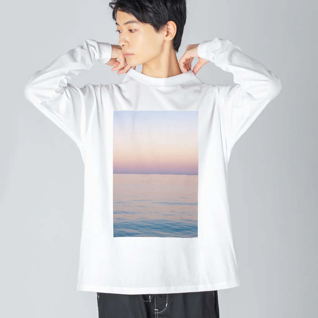 Sunfresh / サンフレッシュ のGradation ビッグシルエットロングスリーブTシャツ
