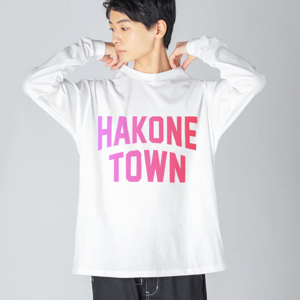 JIMOTO Wear Local Japanの箱根町 HAKONE TOWN Big Long Sleeve T-Shirt