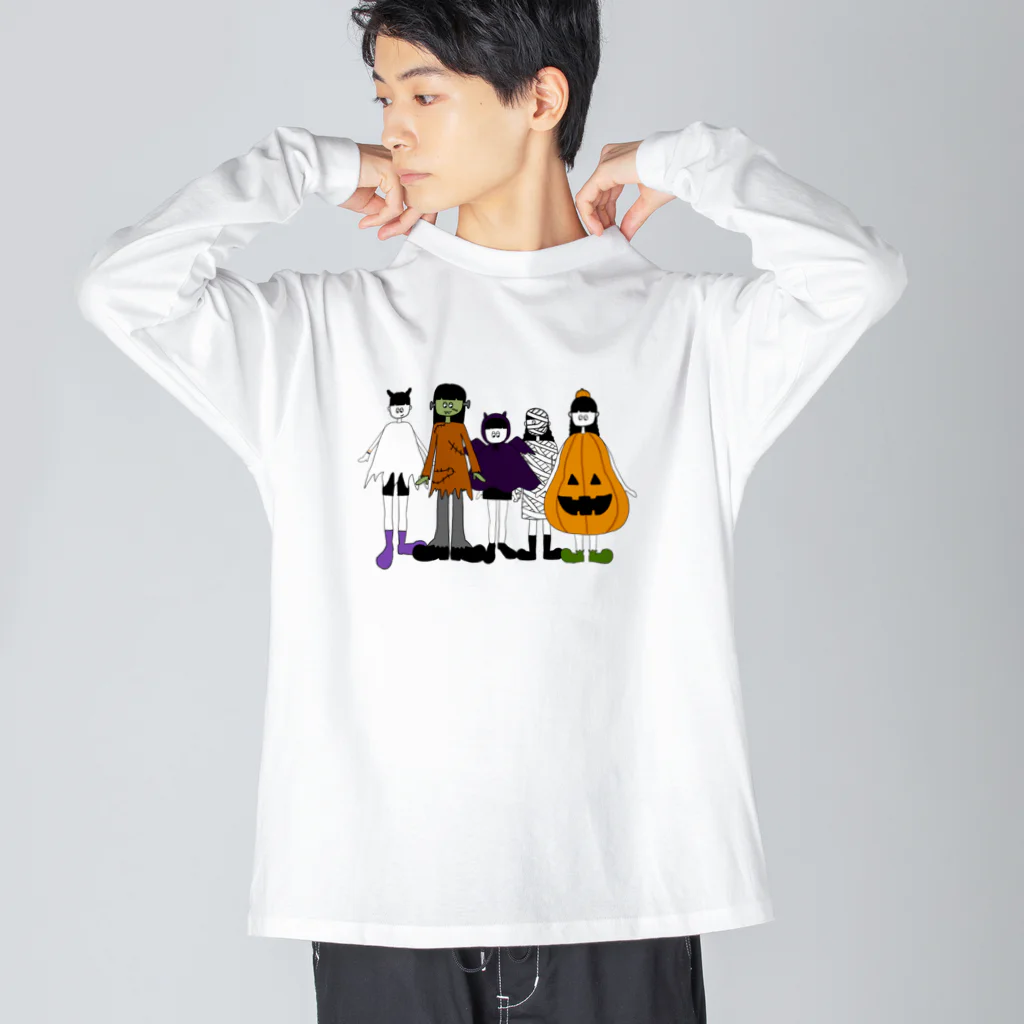 M:Storeのハロウィンオールスターズ Big Long Sleeve T-Shirt