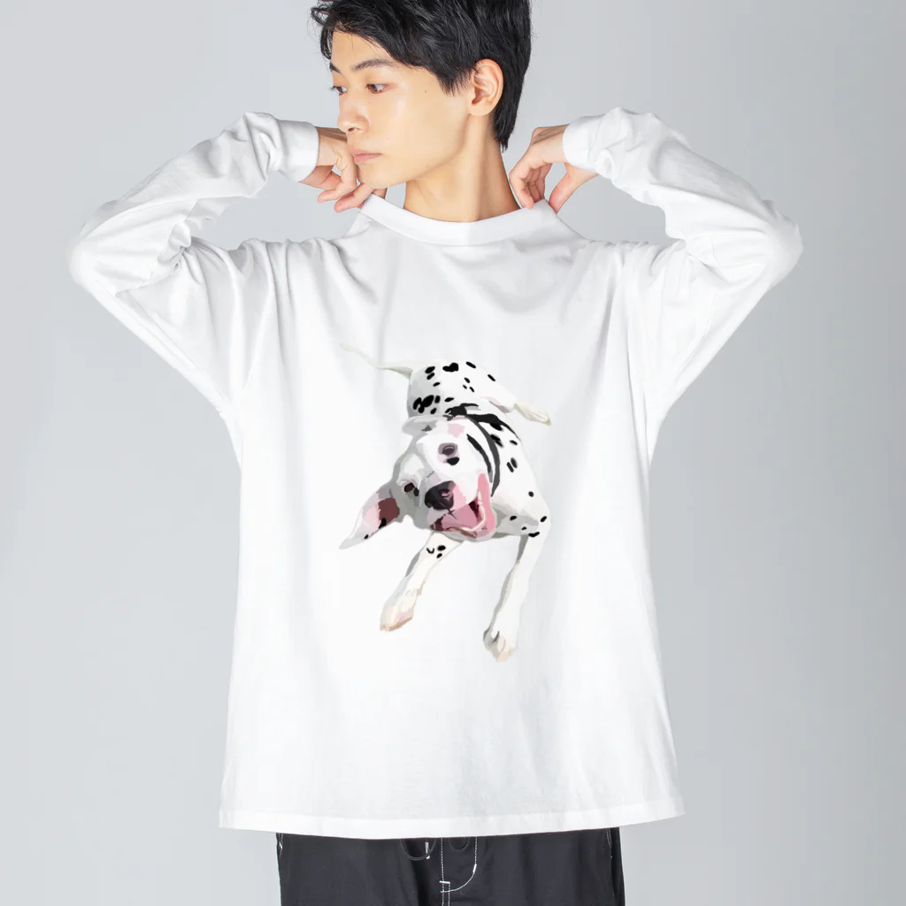 のいたんのアハのいたん ビッグシルエットロングスリーブTシャツ