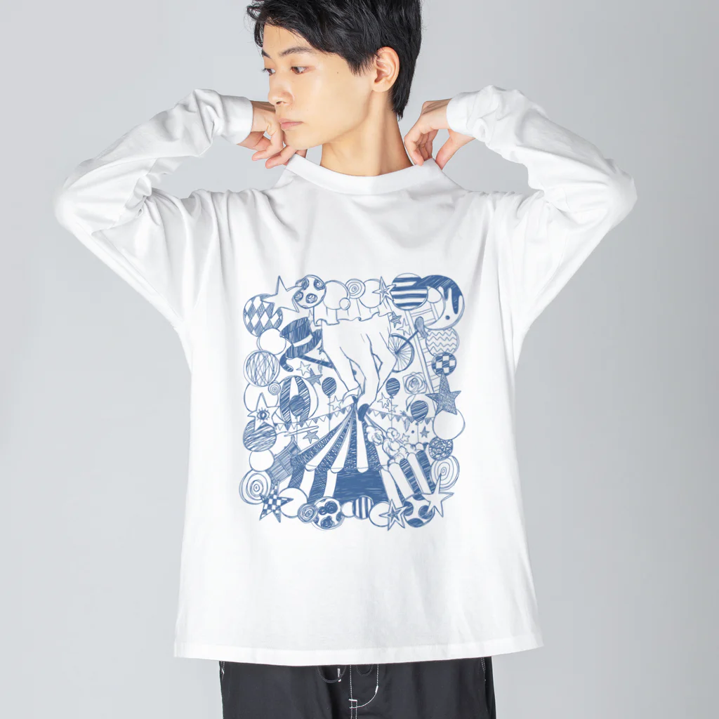 みゃい🧸🐾のCIRCUS ビッグシルエットロングスリーブTシャツ