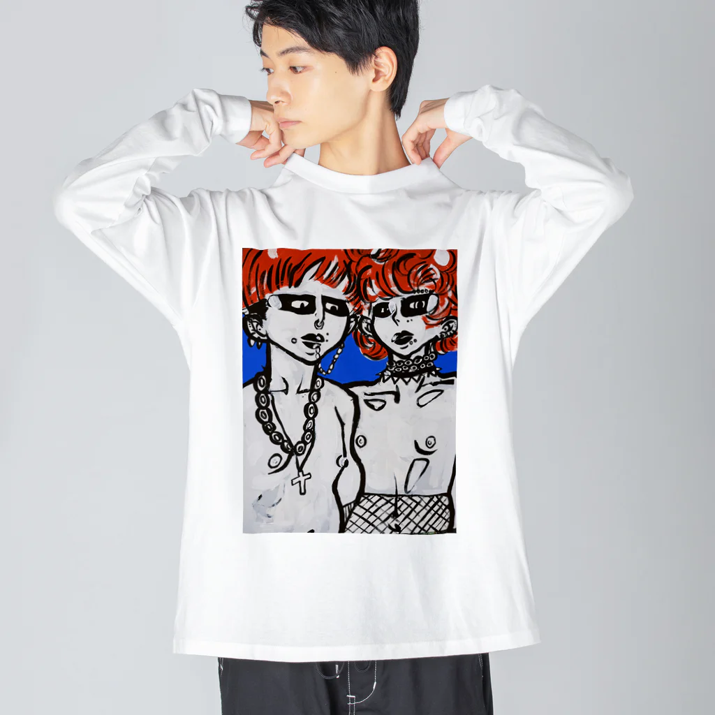 ほりをのPUNKGIRL Big Long Sleeve T-Shirt