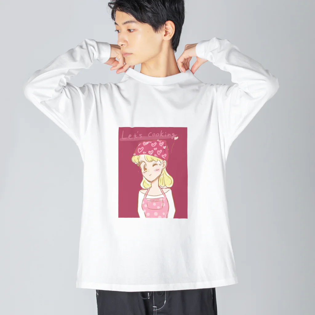 ひよこ工房の料理大好き！！ Big Long Sleeve T-Shirt