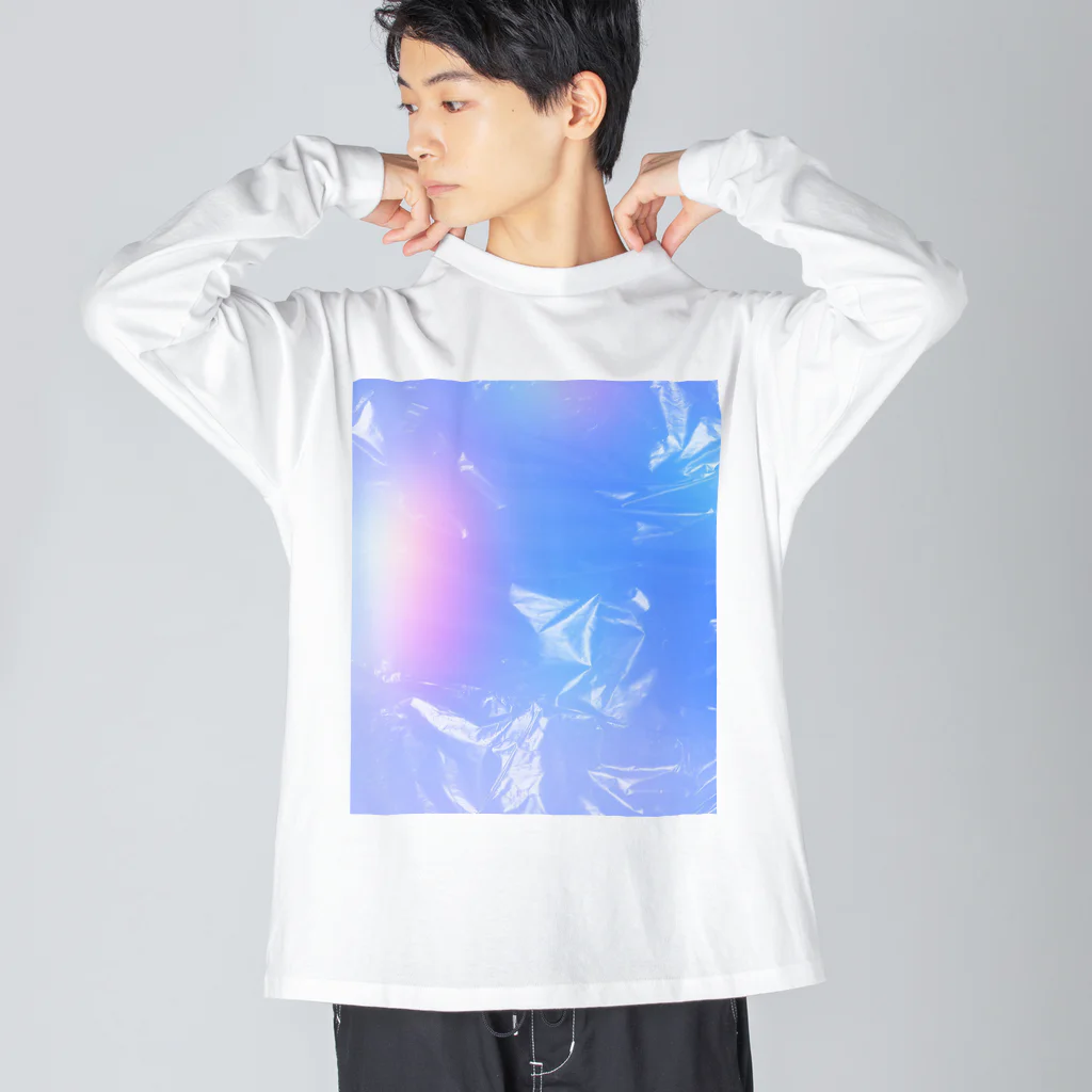 honokaproのビニールの質感が可愛い Big Long Sleeve T-Shirt