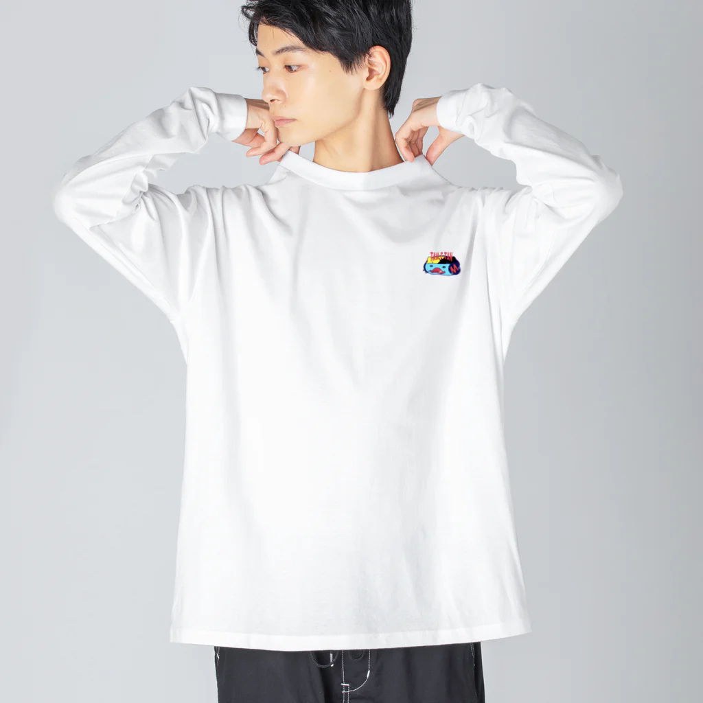 たんたんたぬの商店のNO.020 アヲたん Big Long Sleeve T-Shirt