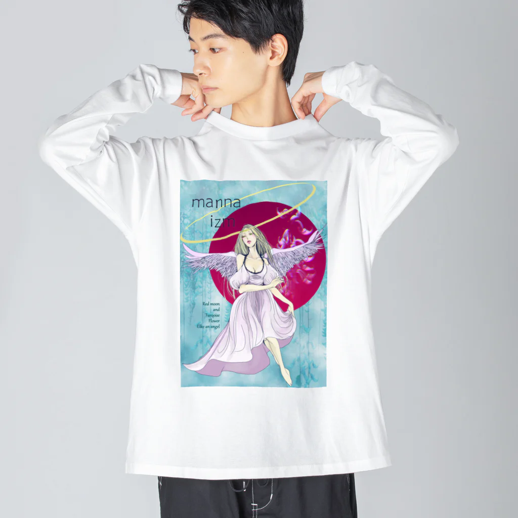 mannaの皆既月食の夜に Big Long Sleeve T-Shirt