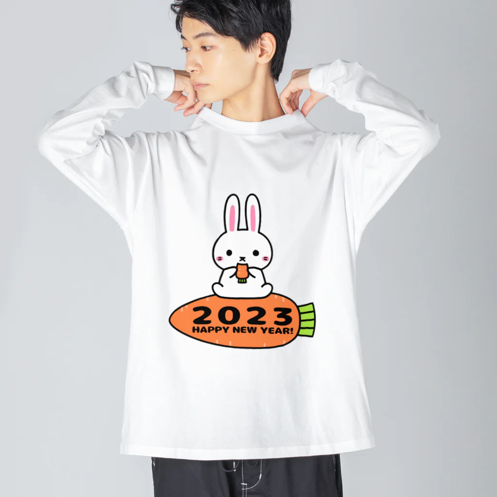 ゆうの2023年　卯年 ビッグシルエットロングスリーブTシャツ