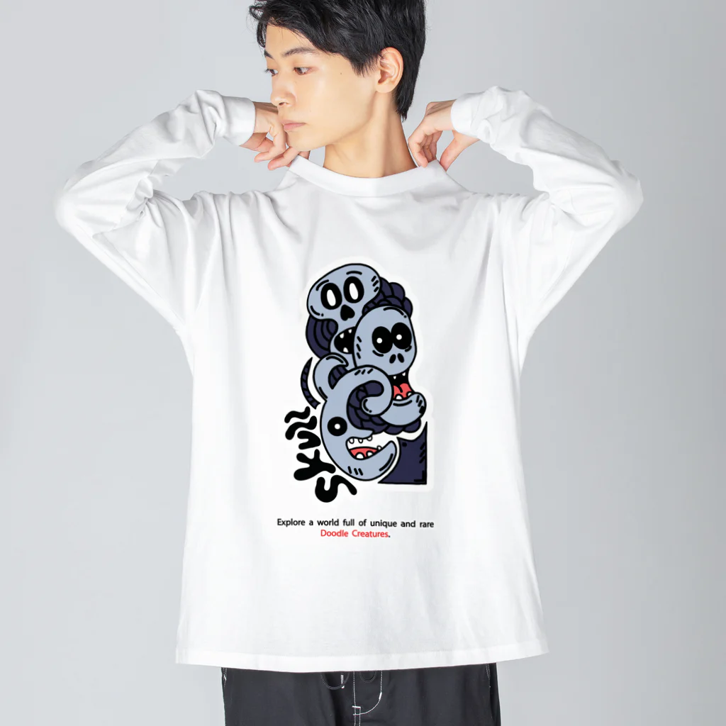 Mini Digital ArtのDA 0001 Big Long Sleeve T-Shirt