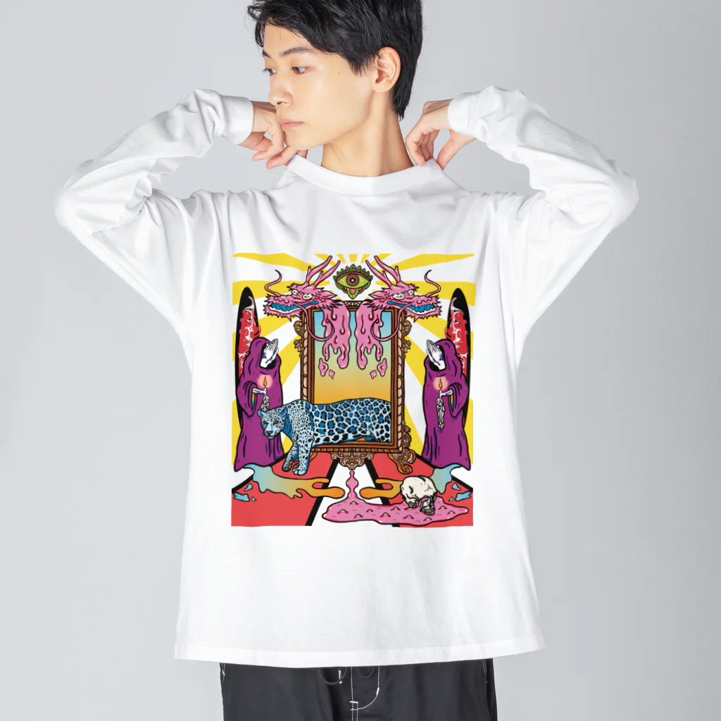 ヒロシオーバーダイブのジャガーさんの異世界探訪 Big Long Sleeve T-Shirt