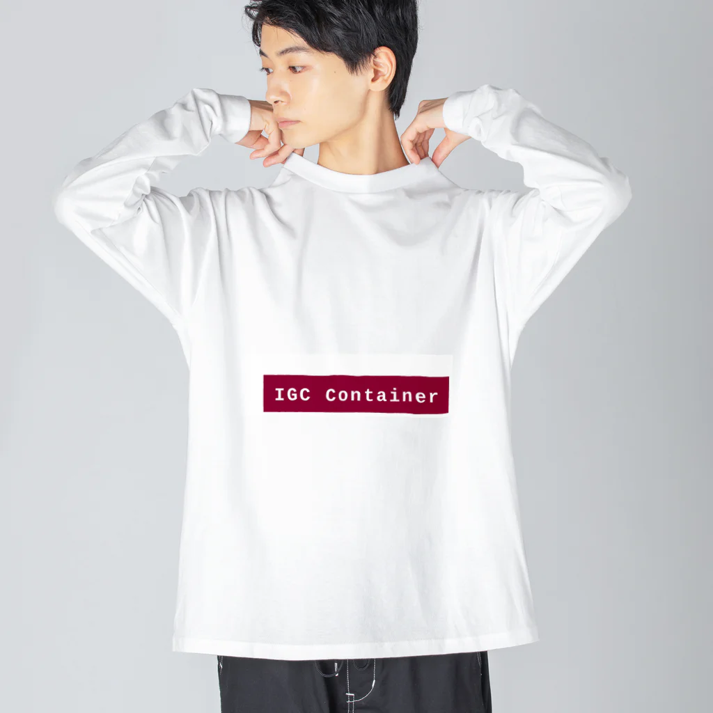 IGC groupのコンテナー Big Long Sleeve T-Shirt