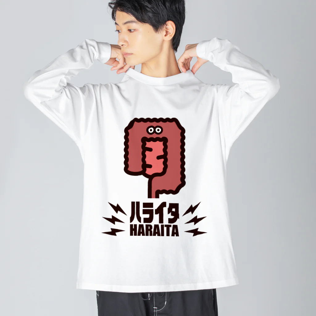 高堂玲/イラストの方のﾊﾗｲﾀ ビッグシルエットロングスリーブTシャツ