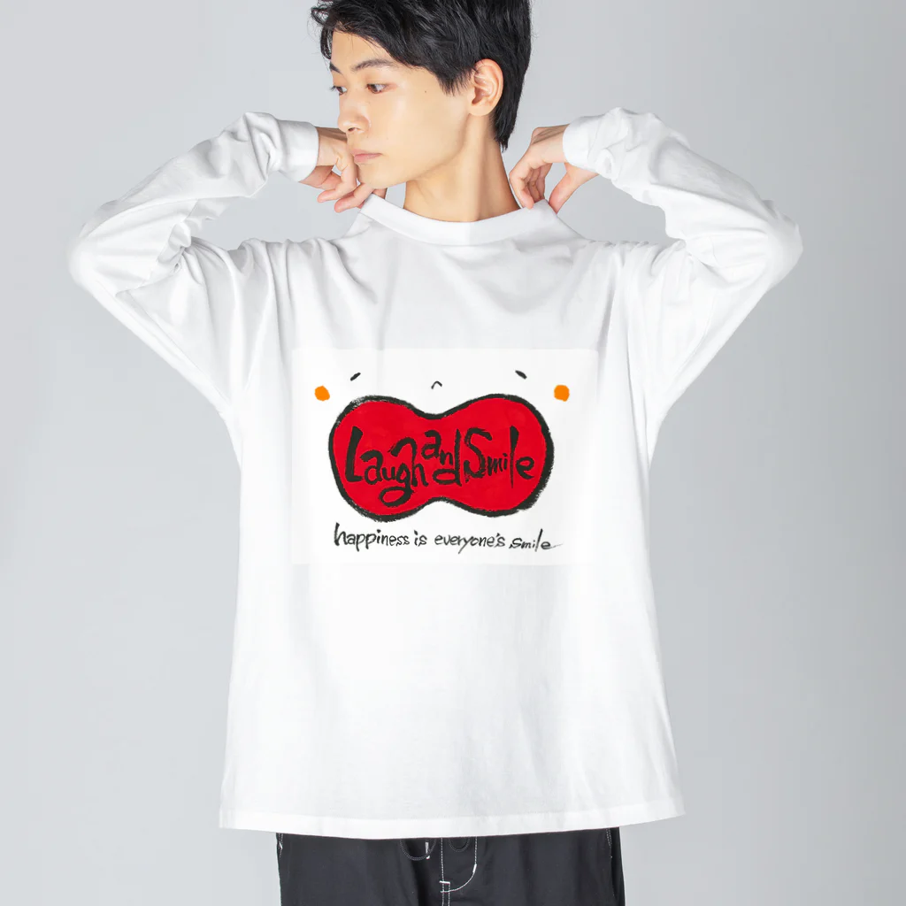 TAKEDA-STYLEの幸せはみんなの笑顔 Big Long Sleeve T-Shirt