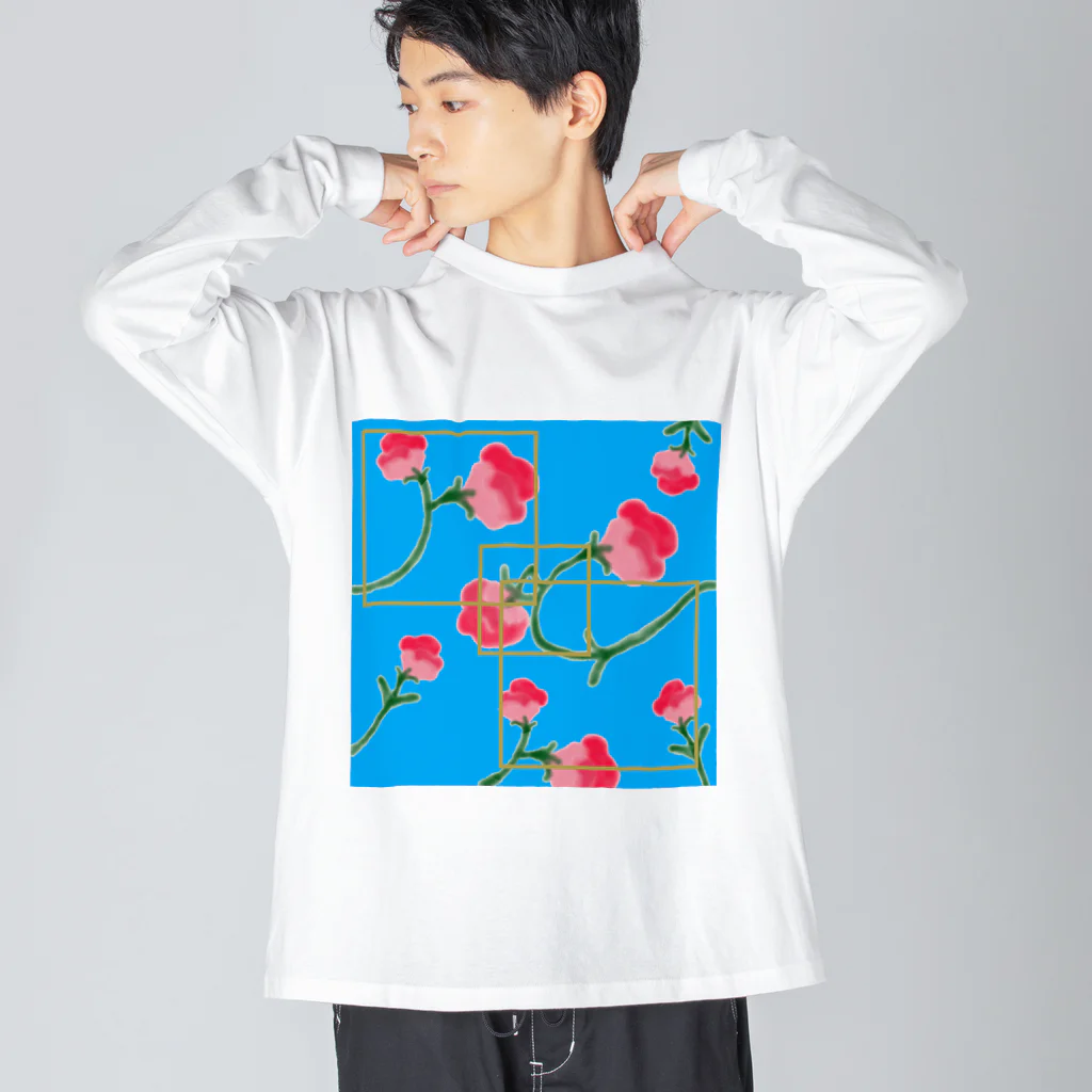 あるてみらのスイトピー　 Big Long Sleeve T-Shirt