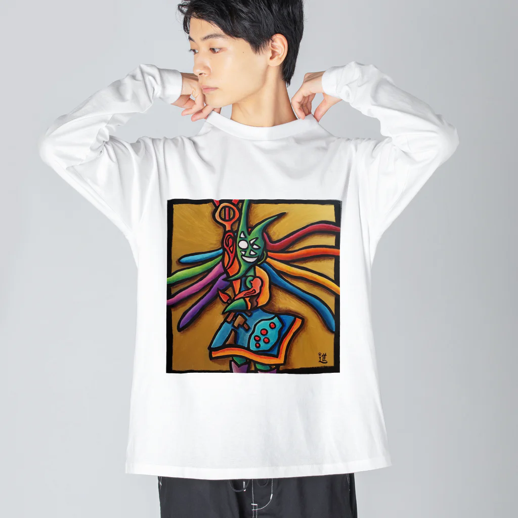 ART IS WELLの『日美(ひび)』 ビッグシルエットロングスリーブTシャツ