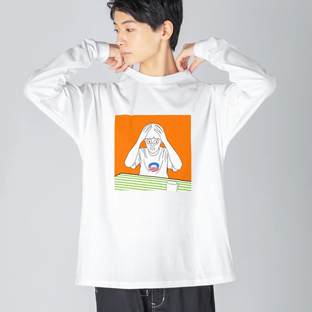 NmaruのShit!!! ビッグシルエットロングスリーブTシャツ