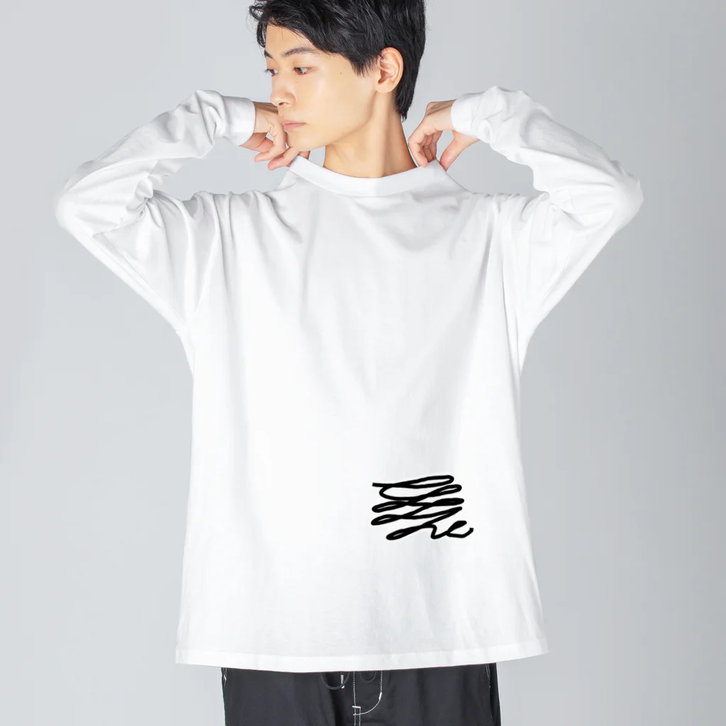 萬屋断片の[F][T]高架好き デザイン③ Big Long Sleeve T-Shirt