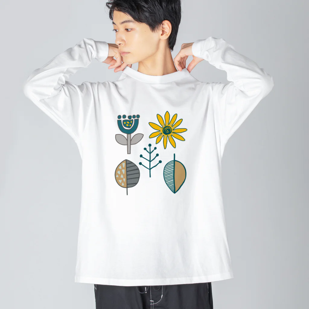 Wonder Bird Forestのイーリス_TYPE-B ビッグシルエットロングスリーブTシャツ