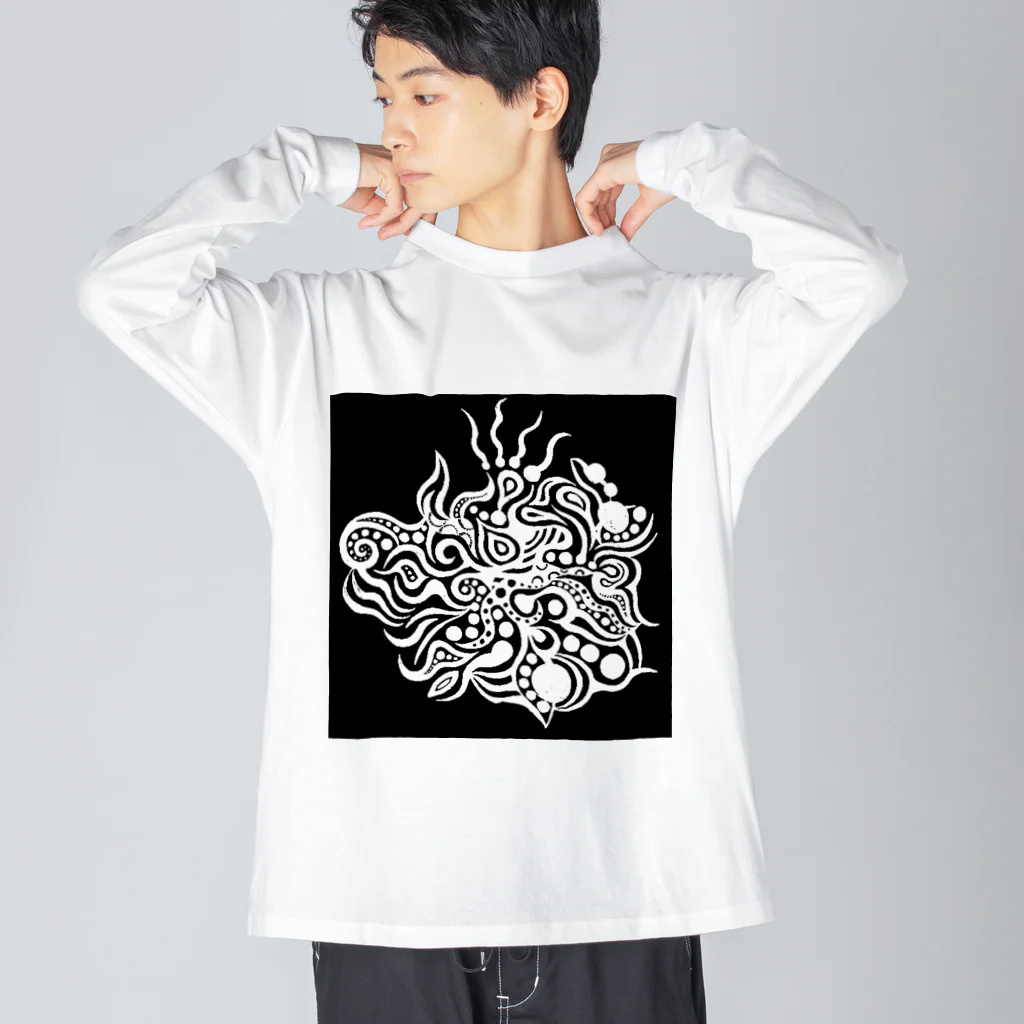 佐藤葉月王国のフェンリル Big Long Sleeve T-Shirt