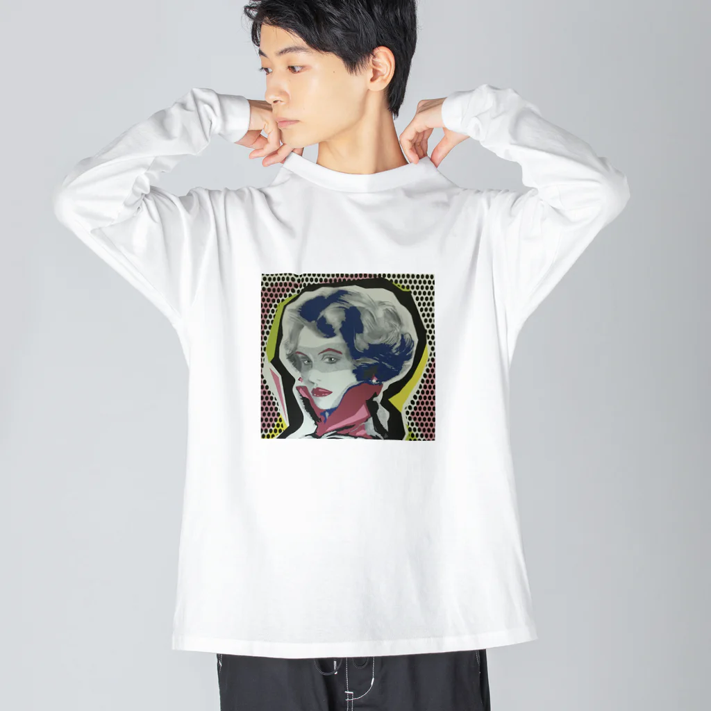 K-LEONの僕の彼女 Big Long Sleeve T-Shirt