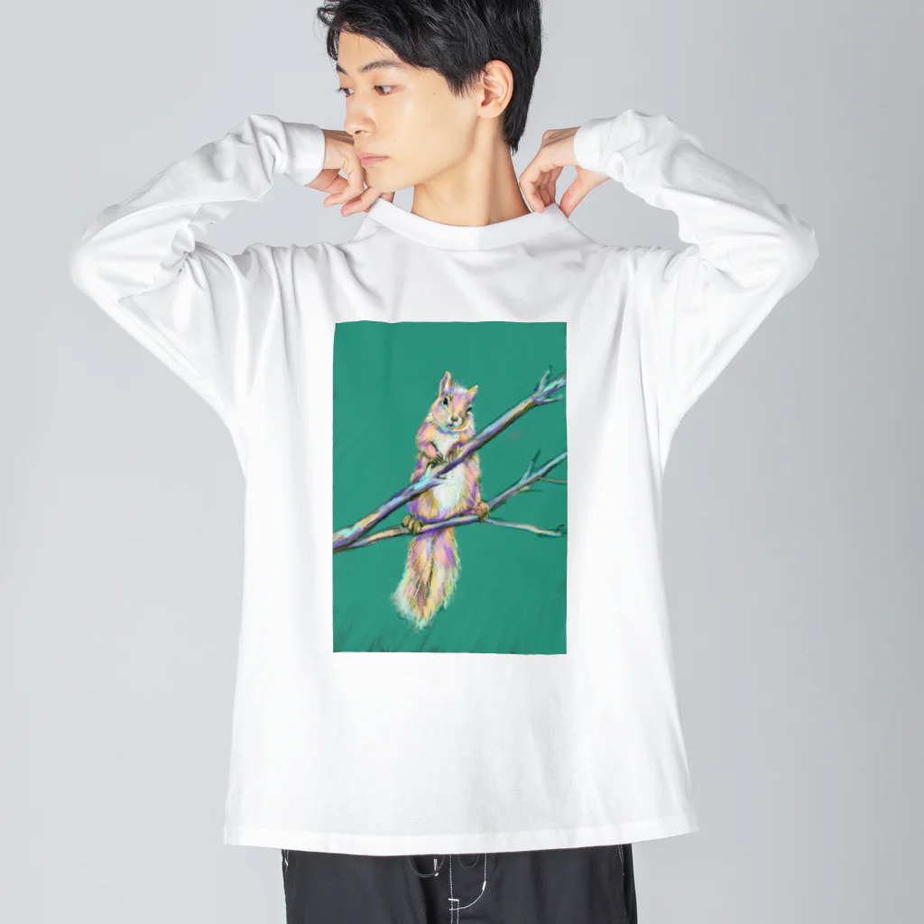 Yuki2222のりすさん　2 Big Long Sleeve T-Shirt