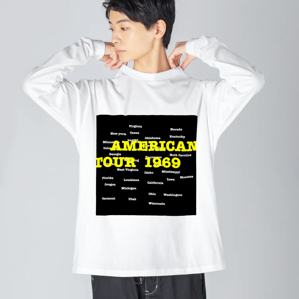 NEON_LINEのAMERICAN TOUR Big Long Sleeve T-Shirt