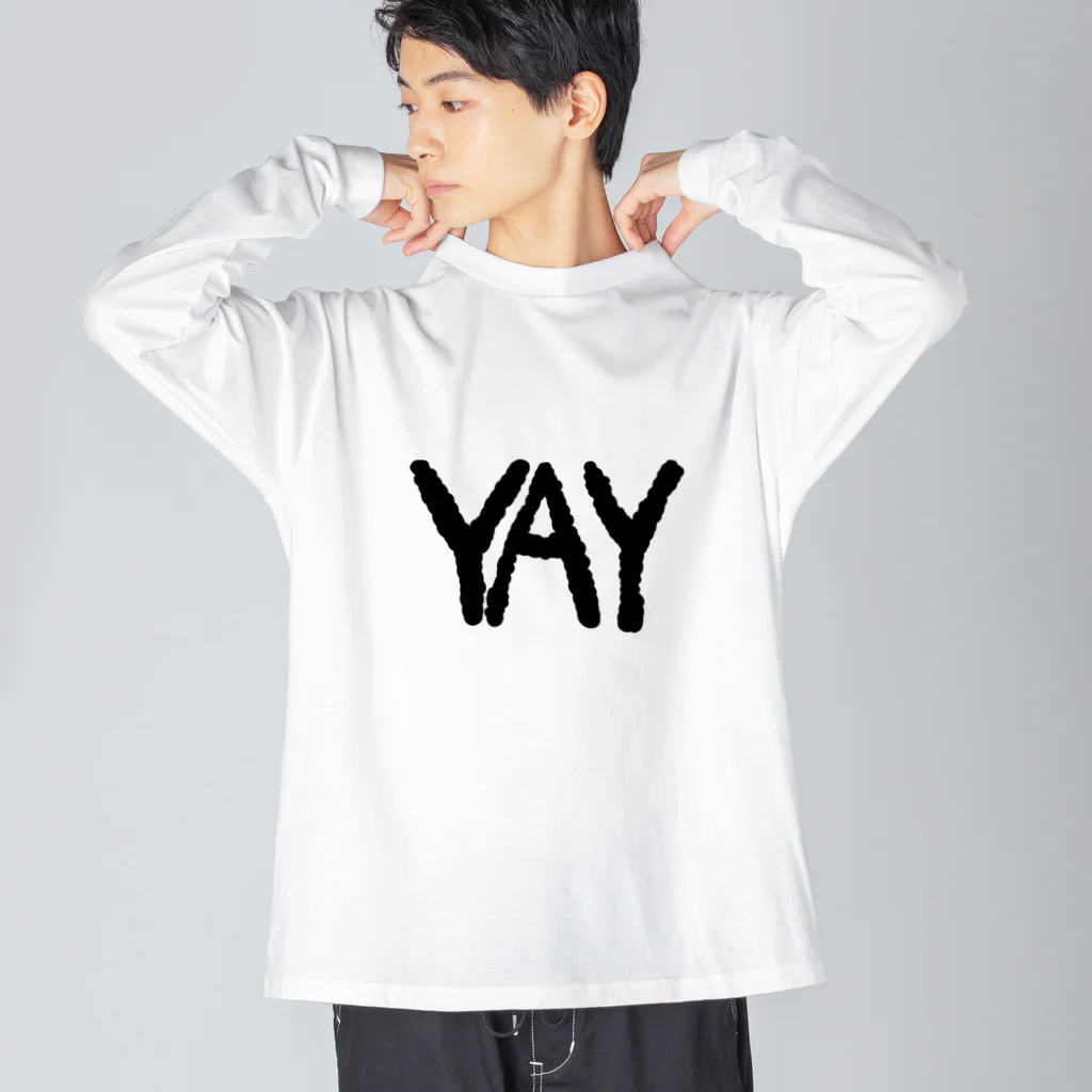 hippi▲▲▲のYAY Big Long Sleeve T-Shirt