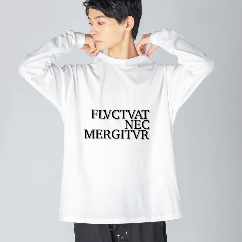 KickaholicのFLVCTVAT NEC MERGITVR Big Long Sleeve T-Shirt