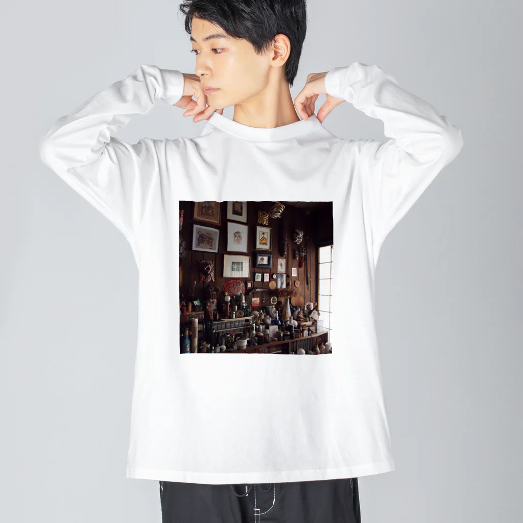 招福堂 玉屋のthis is the atelier Big Long Sleeve T-Shirt